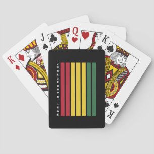 Baraja De Cartas Historia negra afroamericana 1865
