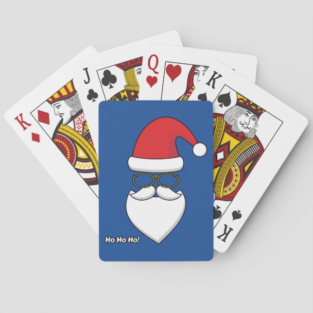 Baraja De Cartas Ho Ho Ho Santa Claus (Reverso)