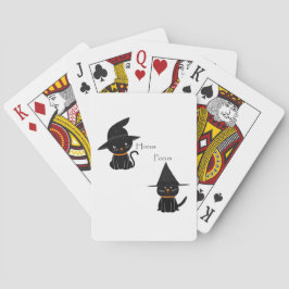 Baraja De Cartas Hocus Pocus Gatos Negros