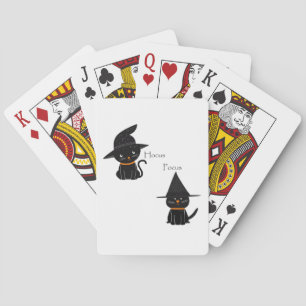 Baraja De Cartas Hocus Pocus Gatos Negros