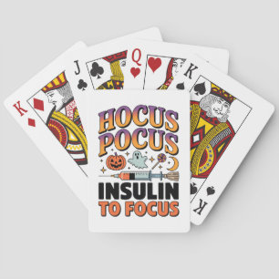 Baraja De Cartas Hocus Pocus Necesito Insulina para Focar el Fantas