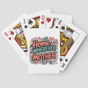 Baraja De Cartas Hogar es donde esté mi madre