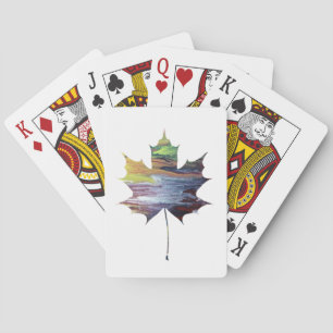 Baraja De Cartas Hoja de arce