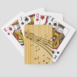 Baraja De Cartas Hoja de nueces de música de fondo