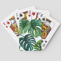 Hojas de Monstera | Acuarela Moderna Simple