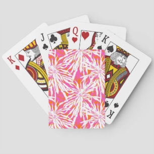 Baraja De Cartas Hojas tropicales de palma