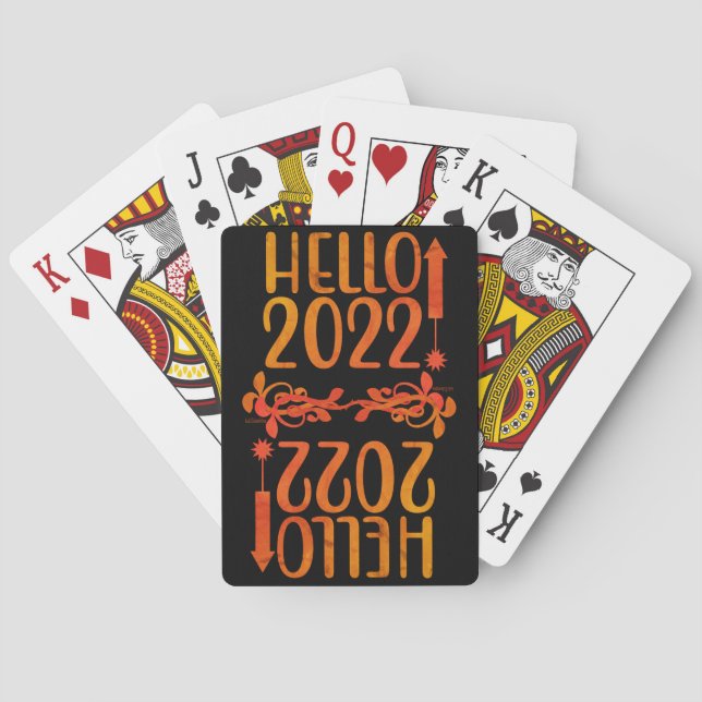 BARAJA DE CARTAS HOLA 2022 (Reverso)