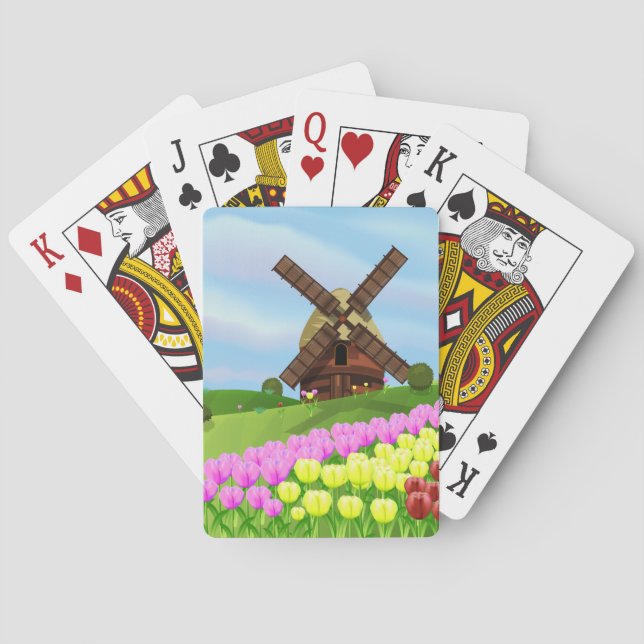 Baraja De Cartas Holland Tulips (Reverso)
