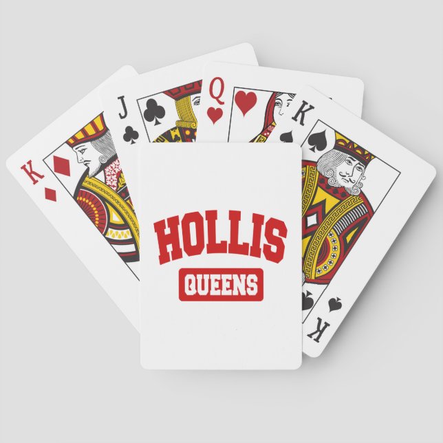 Baraja De Cartas Hollis, Queens, NYC (Reverso)