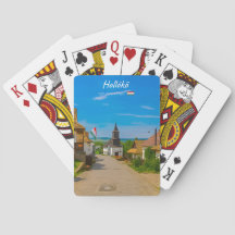 Hollókő, Hungría - Calle del Pueblo Histórico