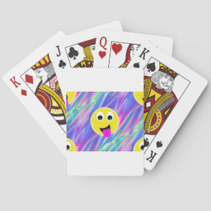 Baraja De Cartas Holograma de emoji