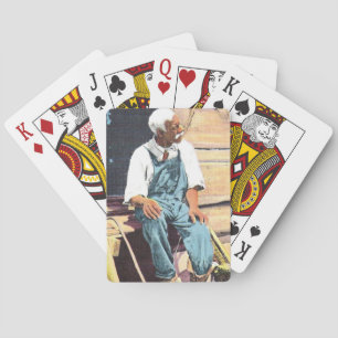 Baraja De Cartas Hombre afroamericano vintage