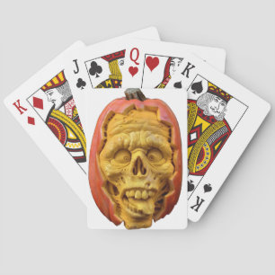 Baraja De Cartas Hombre de calabaza