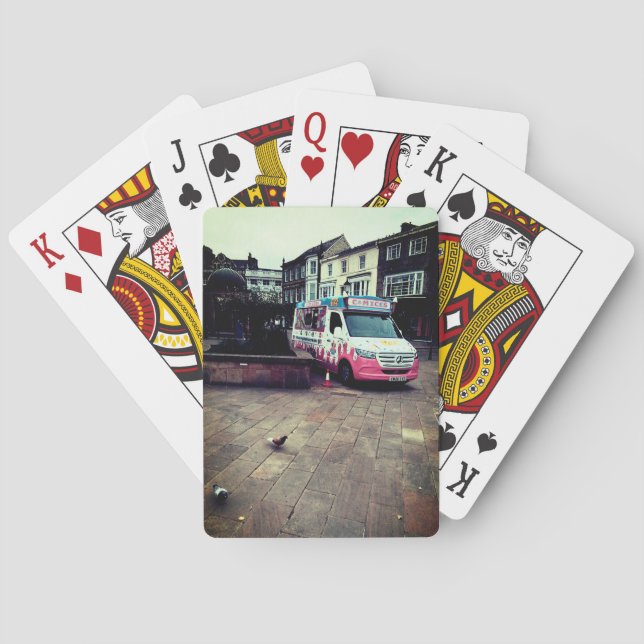 Baraja De Cartas Hombre de helado (Reverso)