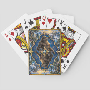 Baraja De Cartas Hombre lobo, Monstruo de Fantasía Gótica