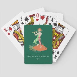Baraja De Cartas Hombre y pez