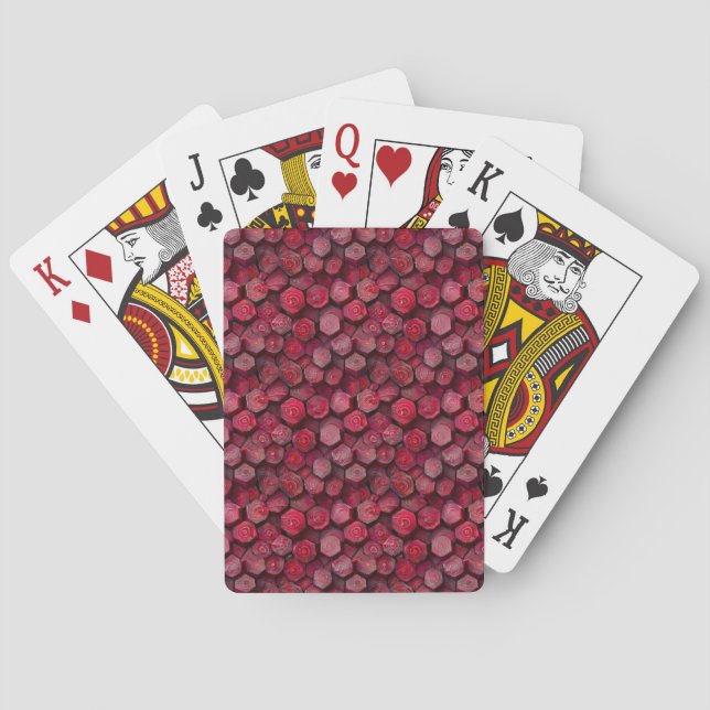 Baraja De Cartas Honeycomb Beetroots (Reverso)