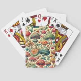 Baraja De Cartas Hongos Elegantes