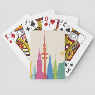 Baraja De Cartas Horizonte de Hamburgo Alemania