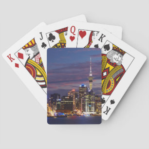 Baraja De Cartas Horizonte de la ciudad de Auckland