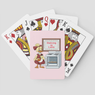 Baraja De Cartas Hornear es amor