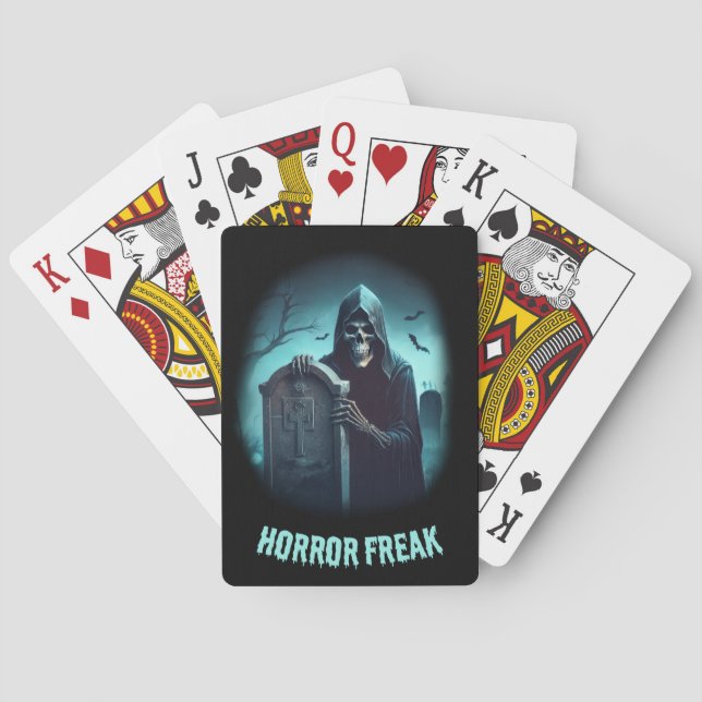 Baraja De Cartas Horror Freak Reaper (Reverso)
