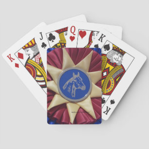 Baraja De Cartas Horse Show Rosette