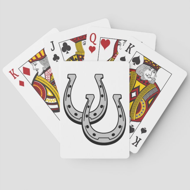 BARAJA DE CARTAS HORSESHOES (Reverso)