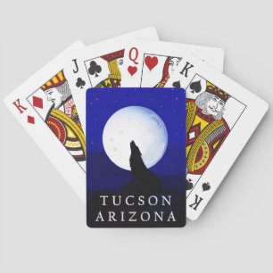 Baraja De Cartas Howlin Coyote - Tucson Arizona
