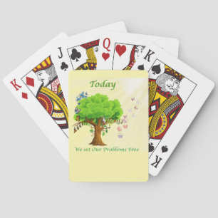 Baraja De Cartas Hoy día dejamos libres nuestros problemas