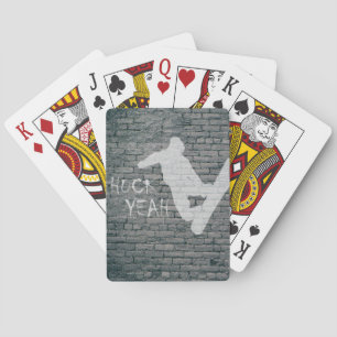 Baraja De Cartas Huck Yeah (Snowboarding)