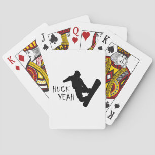 Baraja De Cartas Huck Yeah (Snowboarding)