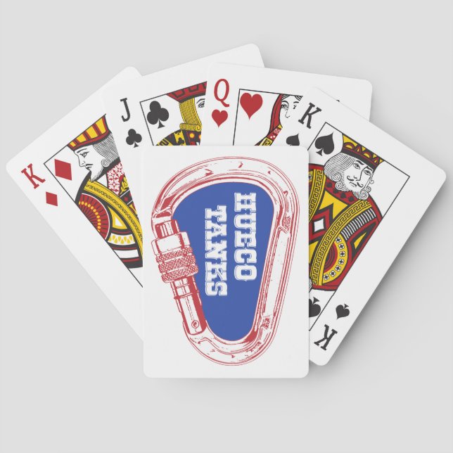 Baraja De Cartas Hueco Tanks Carabiner (Reverso)