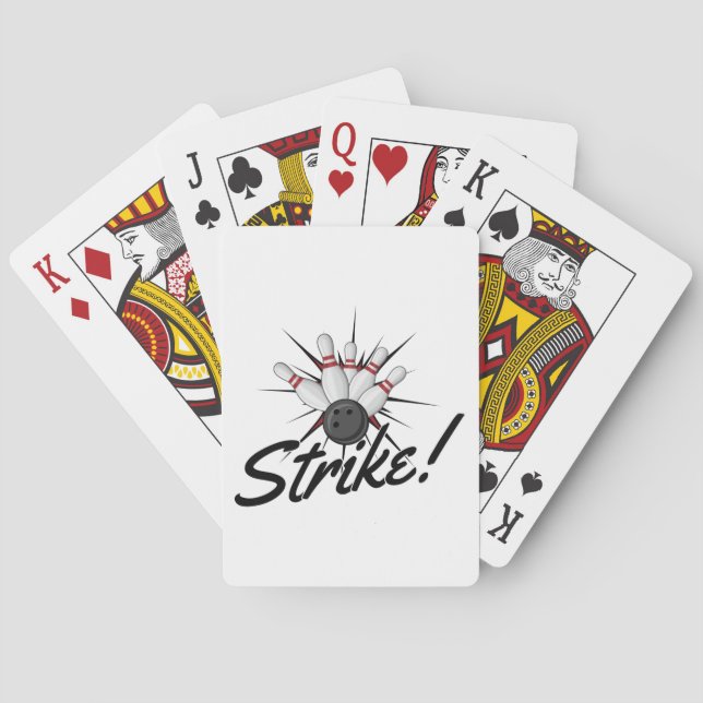 Baraja De Cartas ¡huelga de bolos! (Reverso)