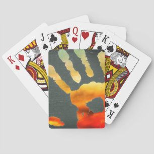 Baraja De Cartas Huella artesanal