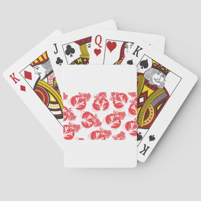 Baraja De Cartas huella de bogavante (Reverso)