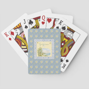 Baraja De Cartas Huerto Costero Riviera Vista Social Signature