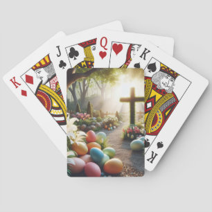 Baraja De Cartas Huevo cruzado/de Pascua/Lilly