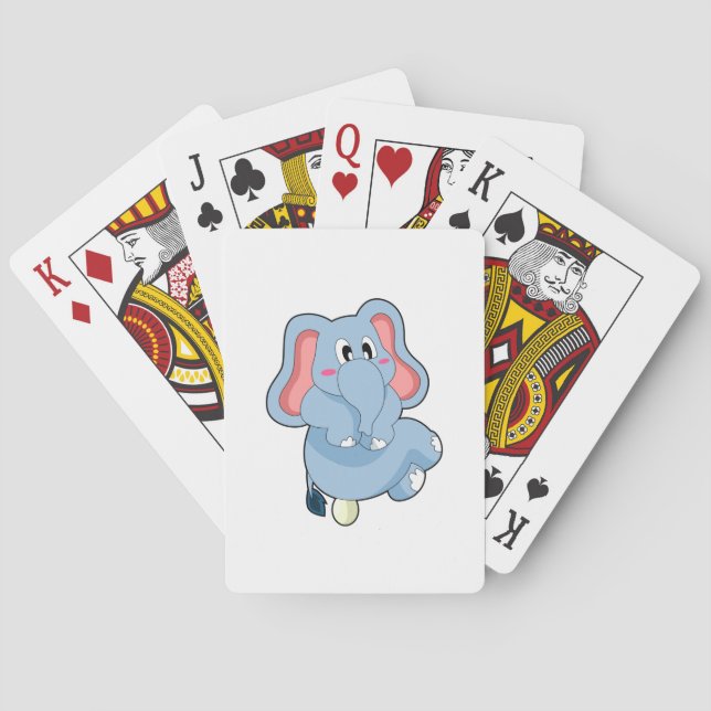 Baraja De Cartas Huevo elefante (Reverso)