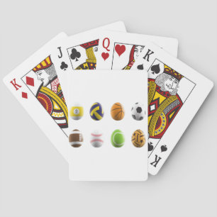 Baraja De Cartas huevos de pascua deportiva