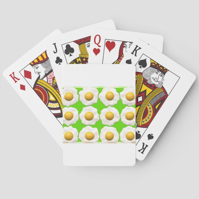 Baraja De Cartas huevos verdes (Reverso)