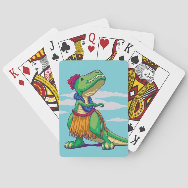 Baraja De Cartas Hula Rex (Reverso)