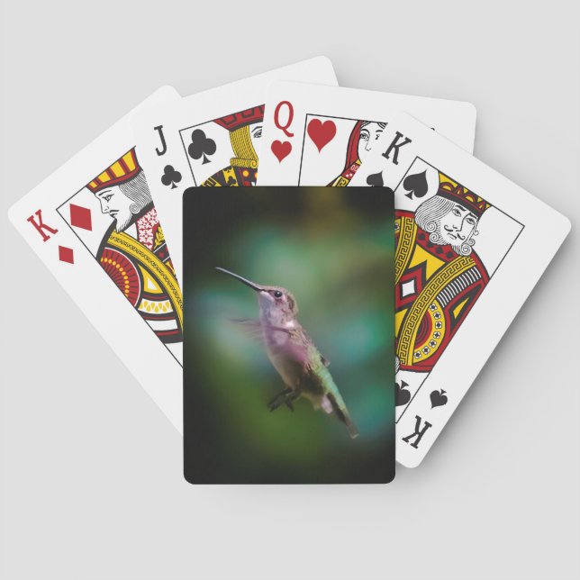 Baraja De Cartas Hummingbird - Fotografía original (Reverso)