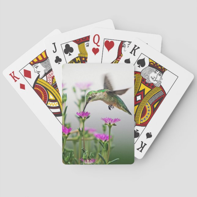 Baraja De Cartas Hummingbird Lunch (Reverso)