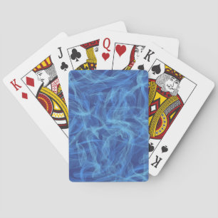 Baraja De Cartas Humo azul