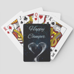 Baraja De Cartas humo de amor de campista feliz