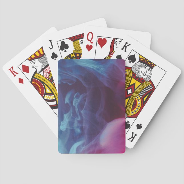 Baraja De Cartas humo de arco iris (Reverso)