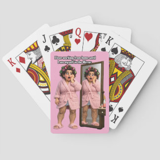 Baraja De Cartas Humor de Trabajo desde Casa