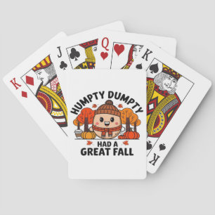 Baraja De Cartas Humpty Dumpty, Gracioso Día de Gracias