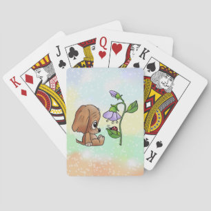 Baraja De Cartas Hund und Blume